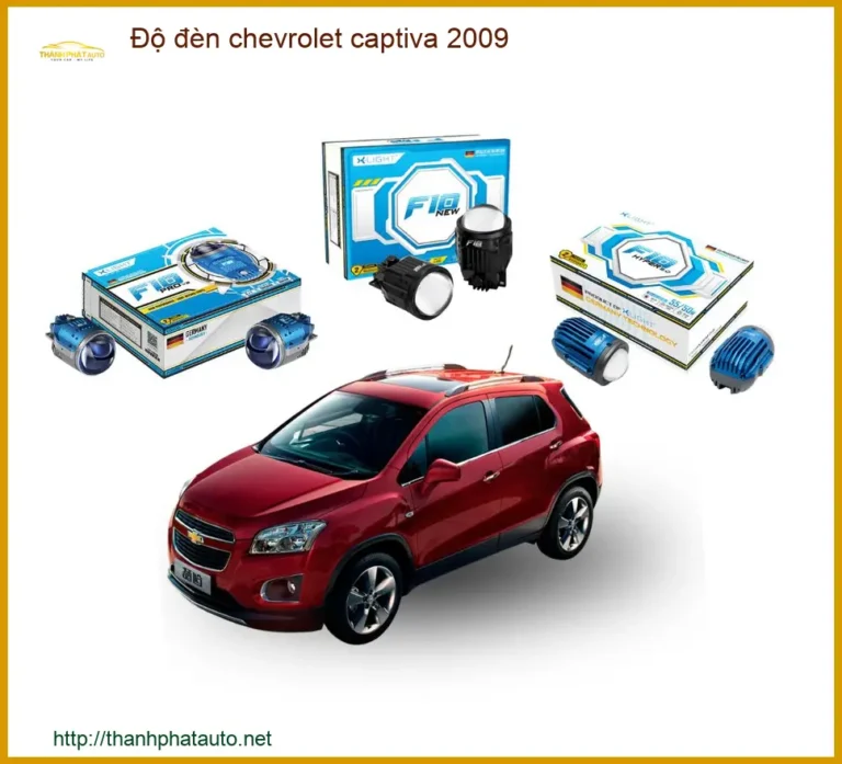 Độ đèn chevrolet captiva 2009