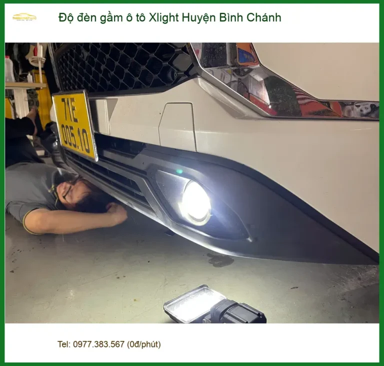Dịch Vụ Độ Đèn Ô Tô đèn gầm ô tô Xlight Huyện Bình Chánh - Giá Tốt TPHCM