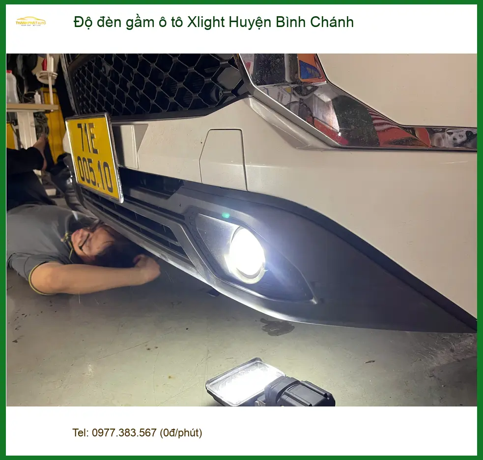 Dịch Vụ Độ Đèn Ô Tô đèn gầm ô tô Xlight Huyện Bình Chánh - Giá Tốt TPHCM