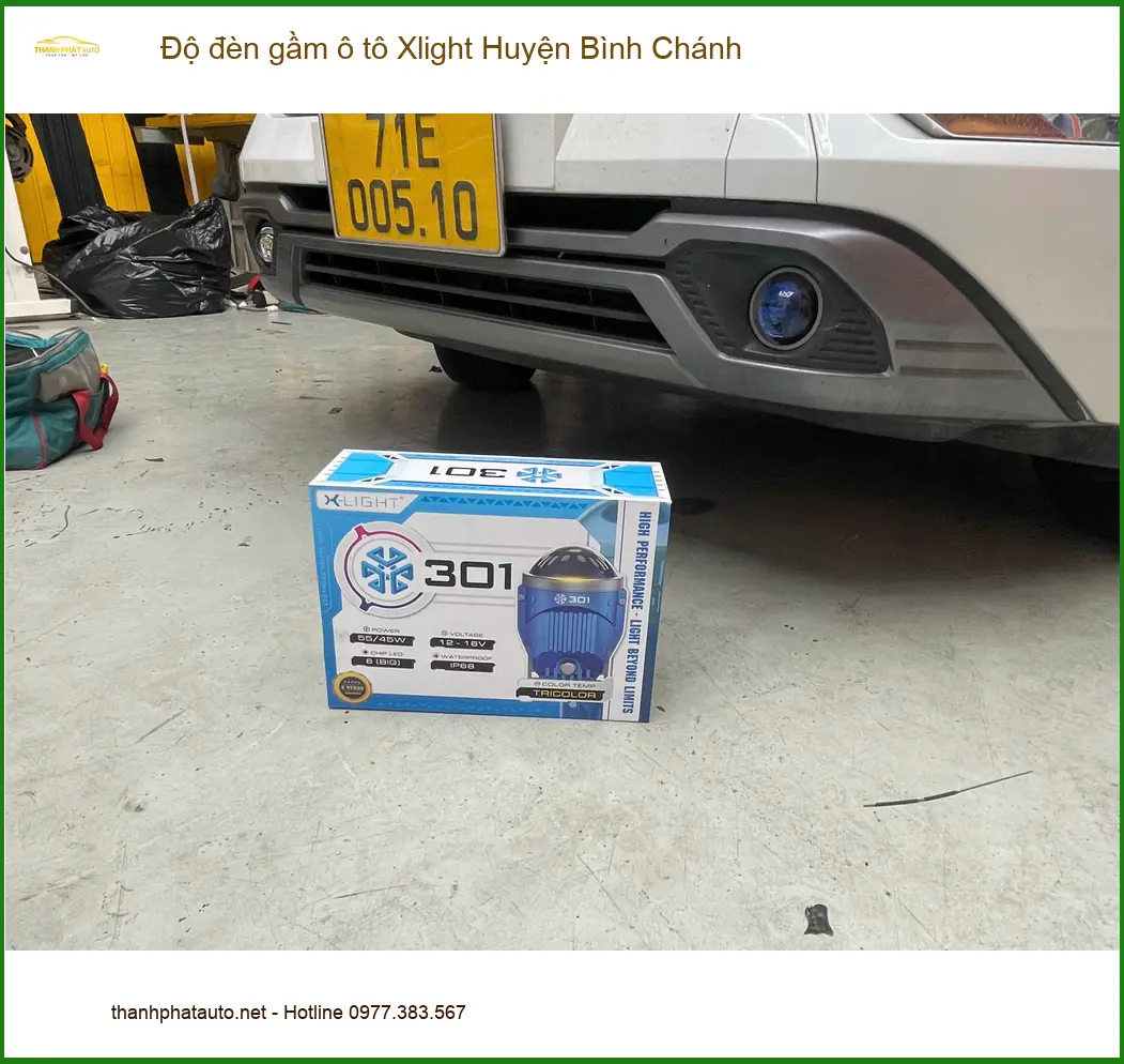 Dịch Vụ Độ Đèn Ô Tô đèn gầm ô tô Xlight Huyện Bình Chánh - Giá Tốt TPHCM ảnh thực tế 2
