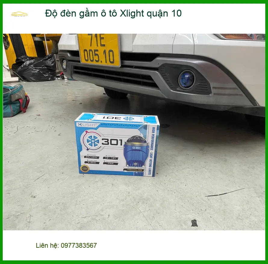 Dịch Vụ Độ Đèn Ô Tô đèn gầm ô tô Xlight quận 10 - Lắp Đặt Giá Tốt ảnh thực tế 2