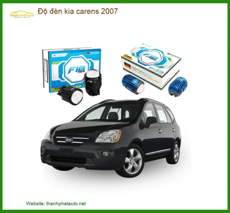 Độ Đèn Bi LED Laser Cao Cấp Kia Carens 2007 - Trung Tâm Nâng Cấp Chính Hãng TPHCM