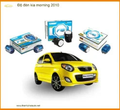Độ Đèn Bi Xenon Led Kia Morning 2010 - Trung Tâm Nâng Cấp Đèn Xe Uy Tín TPHCM