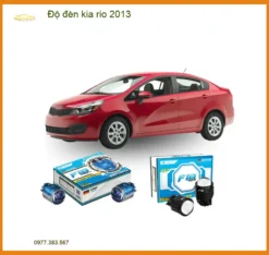 Độ Đèn Bi LED Cao Cấp Kia Rio 2013 - Địa Chỉ Độ Đèn Uy Tín TPHCM