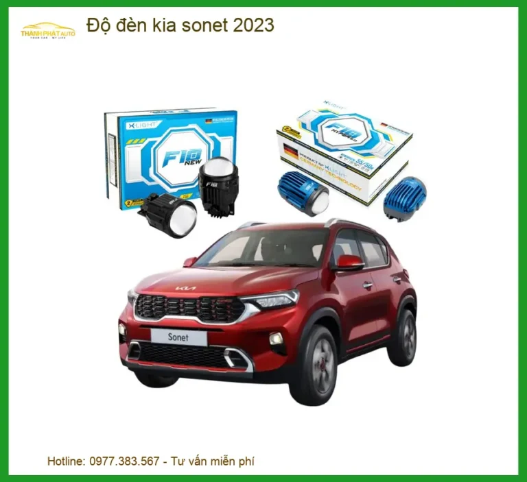 Độ đèn Bi Led Kia Sonet 2023 - Trung Tâm Lắp Đặt Chính Hãng TPHCM