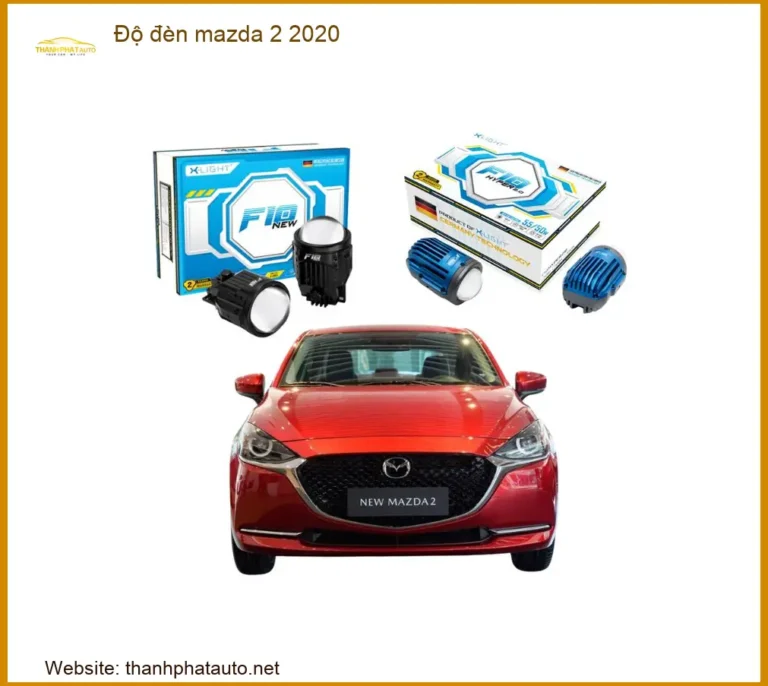 Độ đèn mazda 2 2020