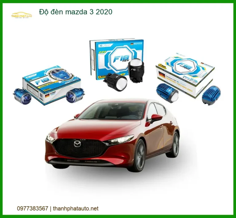 Độ Đèn Bi LED Laser Mazda 3 2020 - Địa Chỉ Lắp Đặt Uy Tín Chuyên Nghiệp TPHCM