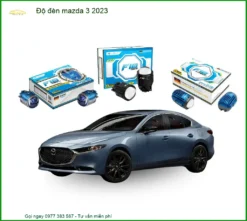 Độ Đèn Bi LED Laser Mazda 3 2023 - Địa Chỉ Nâng Cấp Chính Hãng TPHCM