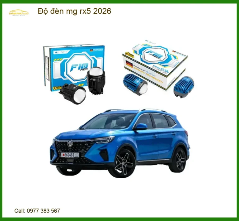 Độ Đèn Bi LED Laser Cao Cấp MG RX5 - Trung Tâm Lắp Đặt Uy Tín Giá Tốt TPHCM