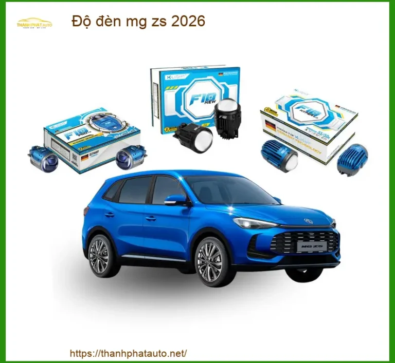 Độ Đèn Pha Bi LED Tăng Sáng Cho Xe MG ZS - Trung Tâm Lắp Đặt Uy Tín TPHCM