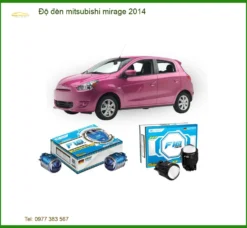 Độ Đèn Pha LED Mitsubishi Mirage 2014 - Địa Chỉ Nâng Cấp Đèn Chính Hãng Giá Tốt TPHCM