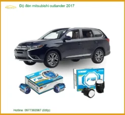 Độ Đèn Bi LED Mitsubishi Outlander 2017 - Trung Tâm Nâng Cấp Đèn Uy Tín TPHCM