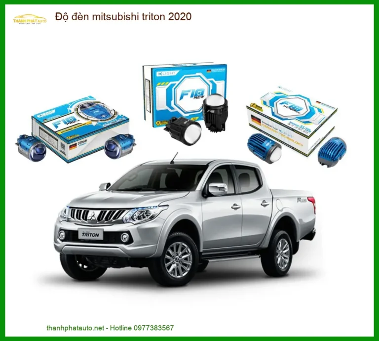 Độ đèn Bi LED Laser Mitsubishi Triton 2020 - Trung Tâm Lắp Đặt Chính Hãng TPHCM