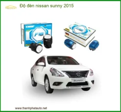 Độ Đèn Bi LED Nissan Sunny 2015 - Địa Chỉ Nâng Cấp Chính Hãng TPHCM