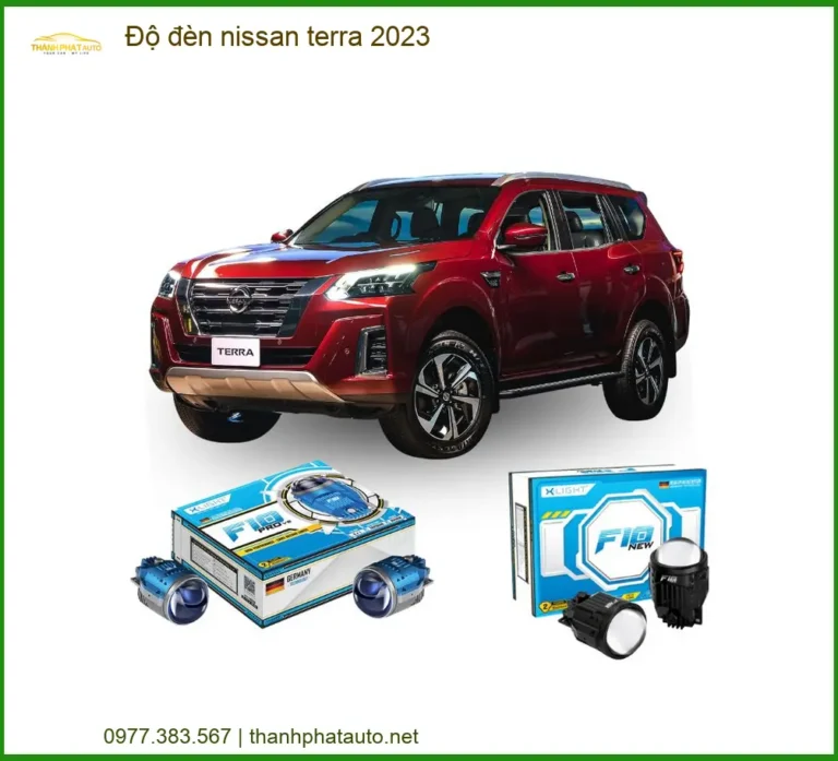 Nâng Cấp Độ Đèn Bi LED Laser Nissan Terra 2023 - Địa Chỉ Thi Công Uy Tín TPHCM