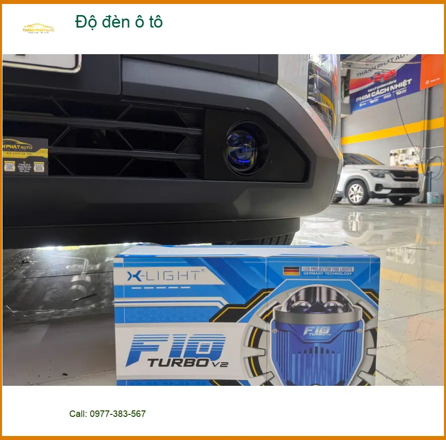 Chú Phước độ đèn ô tô cho Hyundai Accent tại Củ Chi để cải thiện tầm nhìn ban đêm ảnh thực tế 3