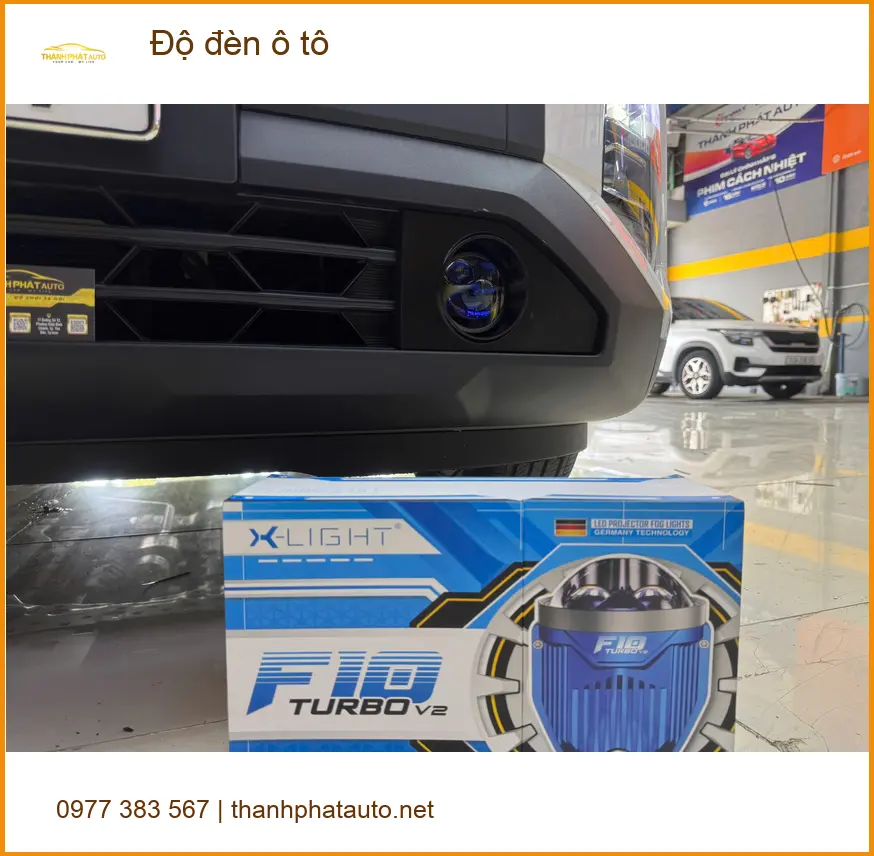 Anh Khôi độ đèn ô tô Honda HR-V vì đèn zin quá yếu khi đi đêm ở Bình Chánh