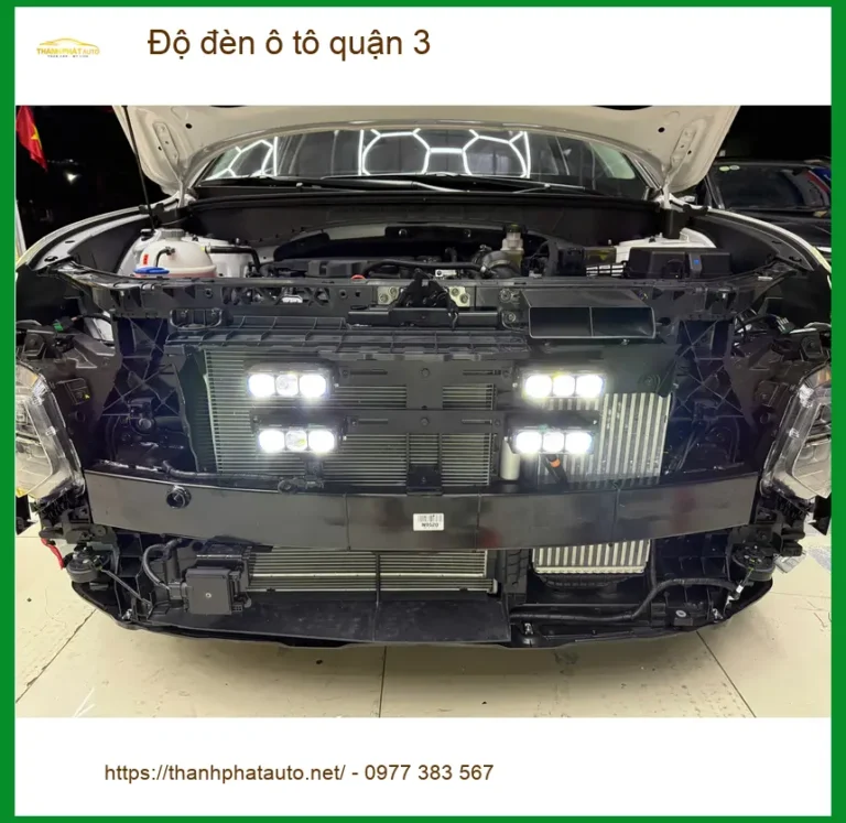 Địa Chỉ Lắp Đặt Độ Đèn Ô Tô đèn ô tô quận 3 - Giá Tốt TPHCM