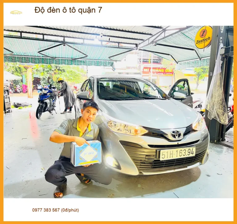 Trung Tâm Nâng Cấp Độ Đèn Ô Tô đèn ô tô quận 7 - Lắp Đặt Uy Tín TPHCM
