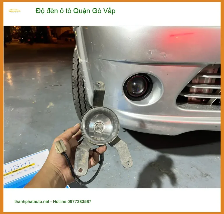 Cửa Hàng Lắp Đặt Độ Đèn Ô Tô đèn ô tô Quận Gò Vấp - Nâng Cấp Chính Hãng