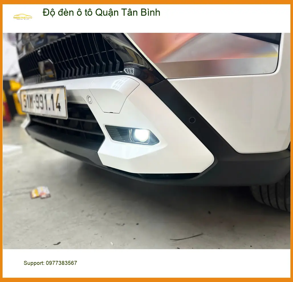 Trung Tâm Độ Đèn Ô Tô đèn ô tô Quận Tân Bình - Nâng Cấp Chính Hãng ảnh thực tế 2