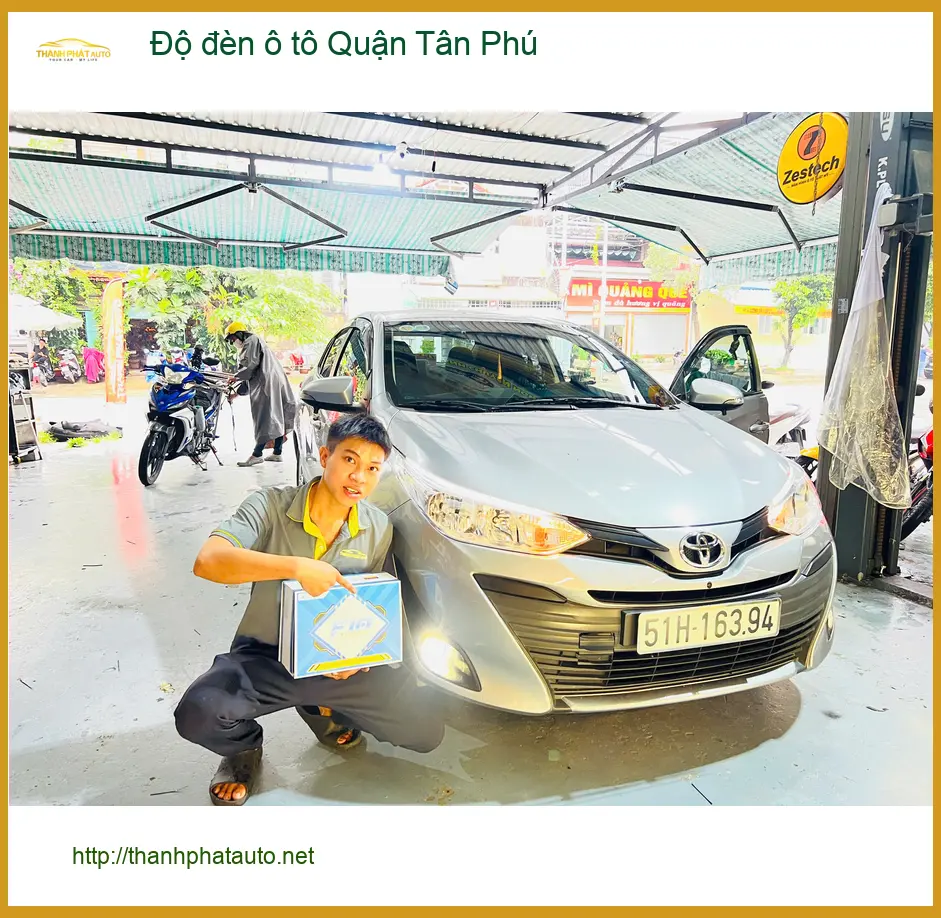 Cửa Hàng Độ Đèn Ô Tô đèn ô tô Quận Tân Phú - Nâng Cấp Chính Hãng ảnh thực tế 2