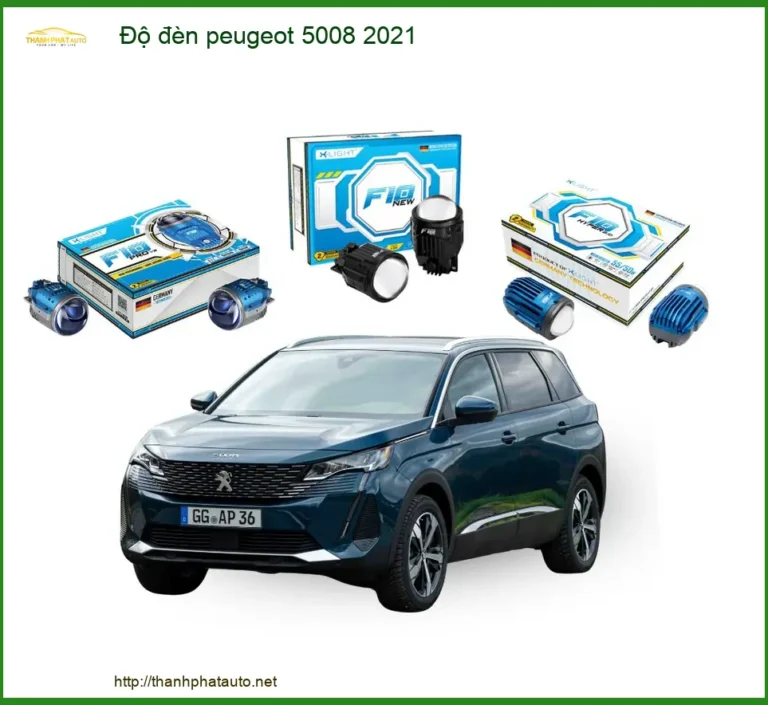 Độ đèn Peugeot 5008 2021 - Địa Chỉ Lắp Đặt Nâng Cấp Đèn Uy Tín TPHCM