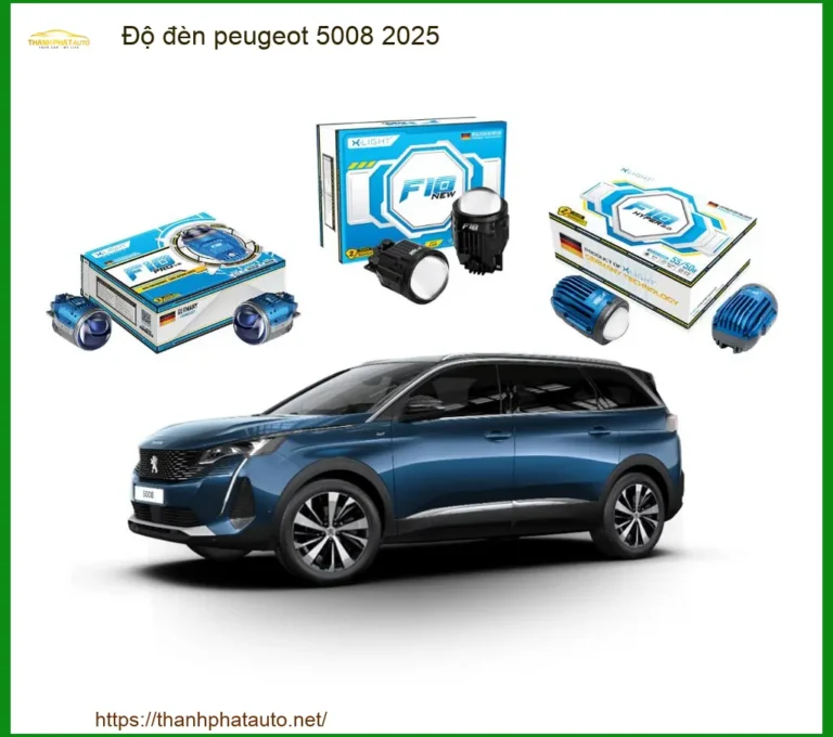 Độ đèn Peugeot 5008 2025 - Trung Tâm Lắp Đặt Uy Tín TPHCM
