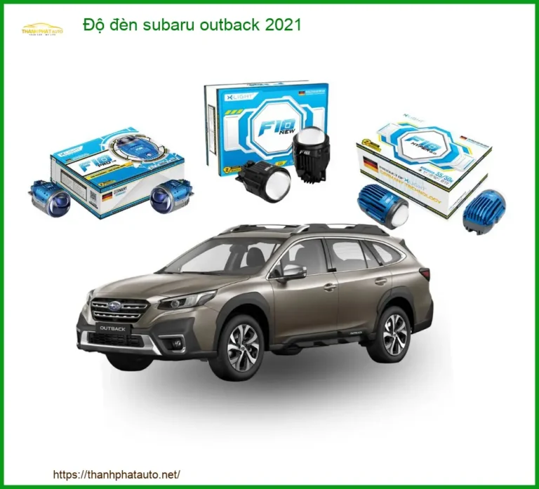 Độ Đèn Bi LED Subaru Outback 2021 - Trung Tâm Lắp Đặt Chính Hãng TPHCM