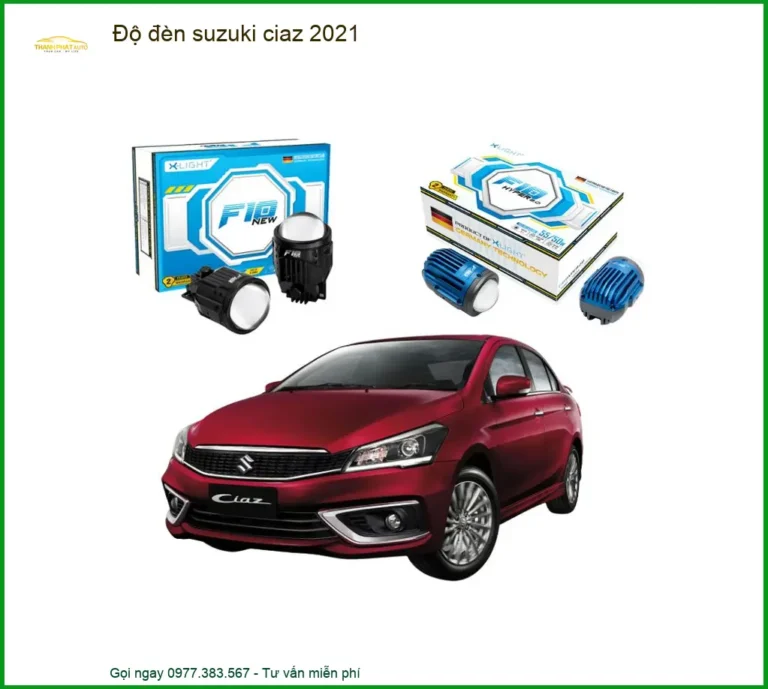 Độ đèn Suzuki Ciaz 2021 - Trung Tâm Gắn Uy Tín TPHCM