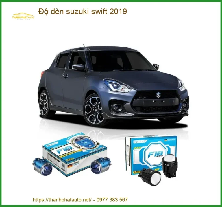 Độ Đèn Suzuki Swift 2019 - Trung Tâm Nâng Cấp Đèn Chính Hãng TPHCM