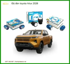 Độ Đèn Bi LED Laser Cao Cấp Toyota Hilux 2026 - Trung Tâm Độ Đèn Uy Tín TPHCM