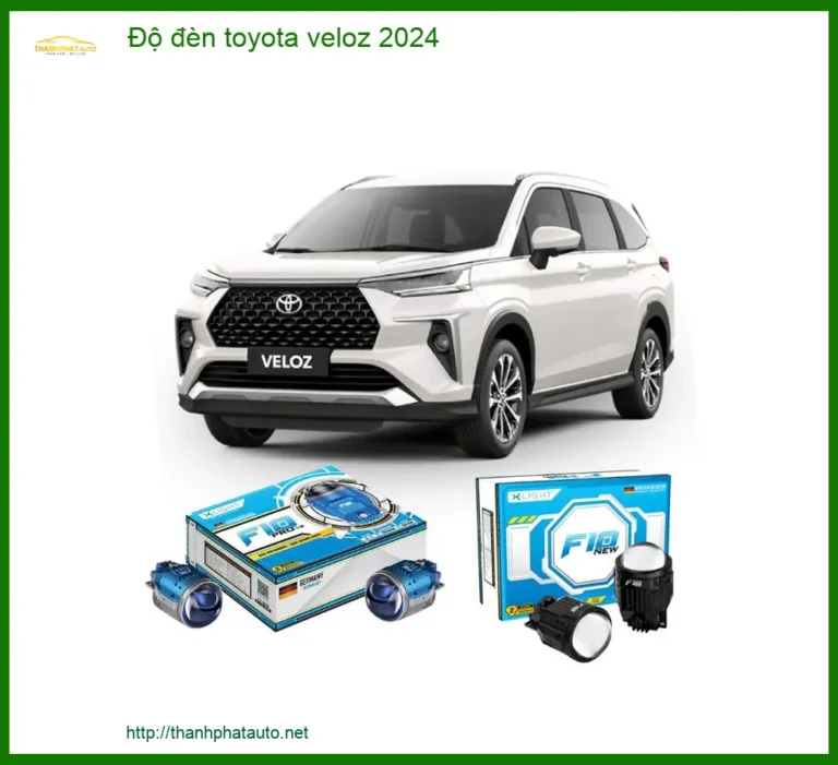 Độ đèn Toyota Veloz 2024 - Địa Chỉ Chuyên Độ Đèn Bi Gầm Uy Tín TPHCM
