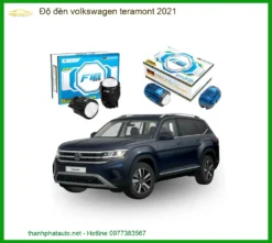 Độ Đèn Bi LED Volkswagen Teramont 2021 - Đơn Vị Độ Đèn Chính Hãng TPHCM