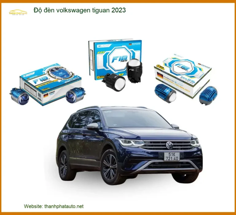 Độ đèn Volkswagen Tiguan 2023 - Địa Chỉ Lắp Đặt Độ Đèn Ô Tô Chính Hãng Uy Tín TPHCM
