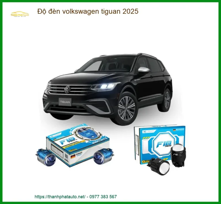 Độ Đèn Volkswagen Tiguan 2025 - Địa Chỉ Lắp Đặt Chính Hãng Giá Tốt TPHCM