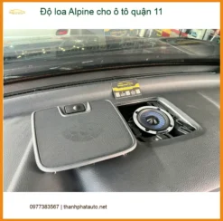 Trung Tâm Độ Loa Ô Tô loa Alpine cho ô tô quận 11 - Thi Công Chuyên Nghiệp