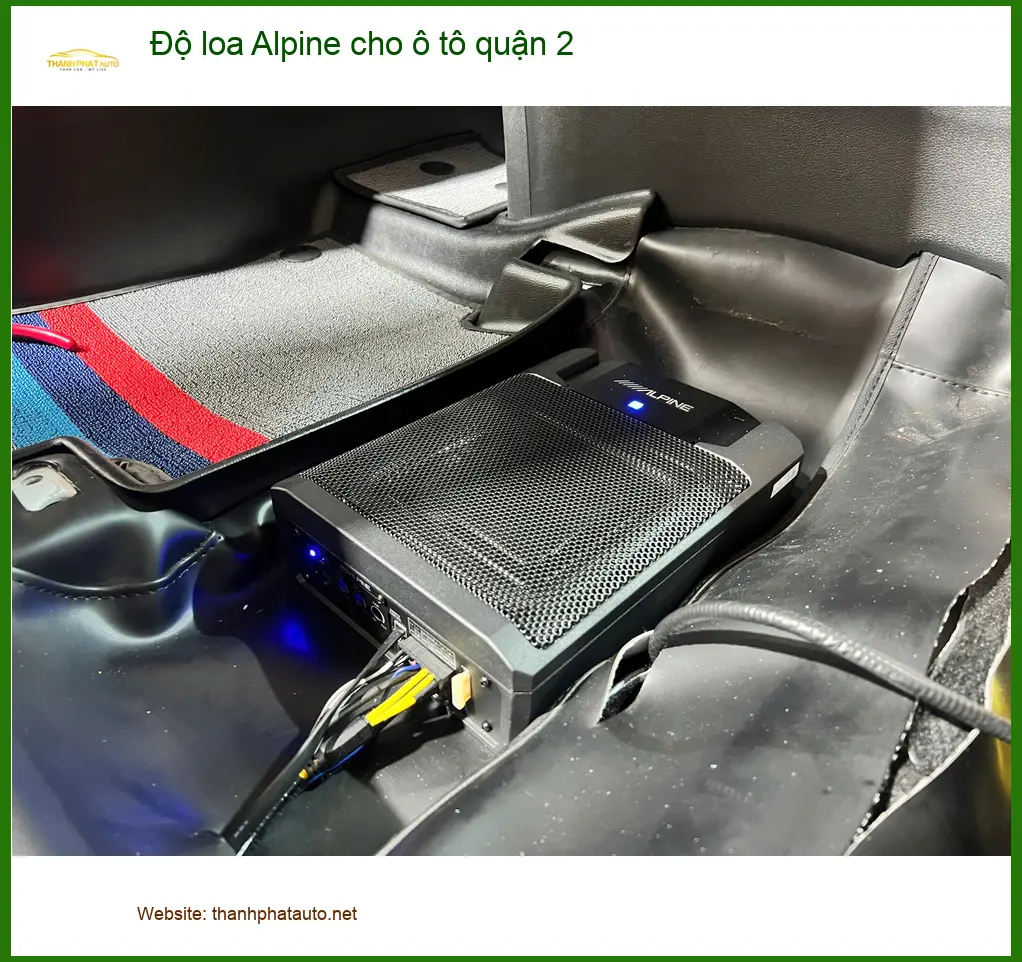 Trung Tâm Độ Loa Ô Tô loa Alpine cho ô tô quận 2 - Nâng Cấp Chính Hãng ảnh thực tế 2