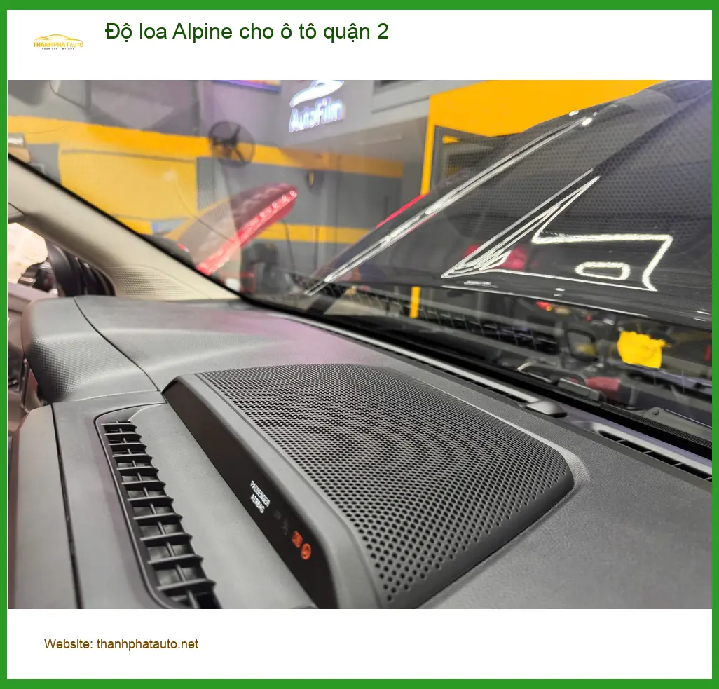 Trung Tâm Độ Loa Ô Tô loa Alpine cho ô tô quận 2 - Nâng Cấp Chính Hãng ảnh thực tế 3