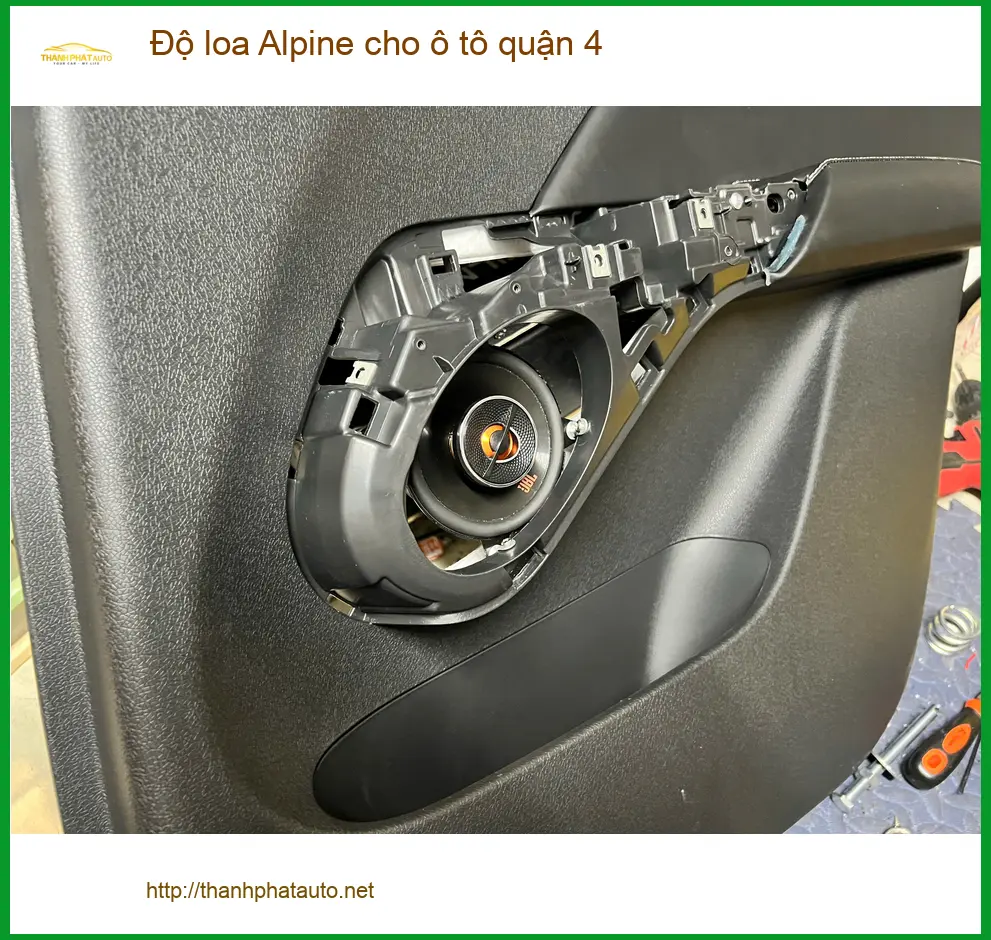 Nơi Độ Loa Ô Tô loa Alpine cho ô tô quận 4 - Giá Tốt TPHCM ảnh thực tế 3