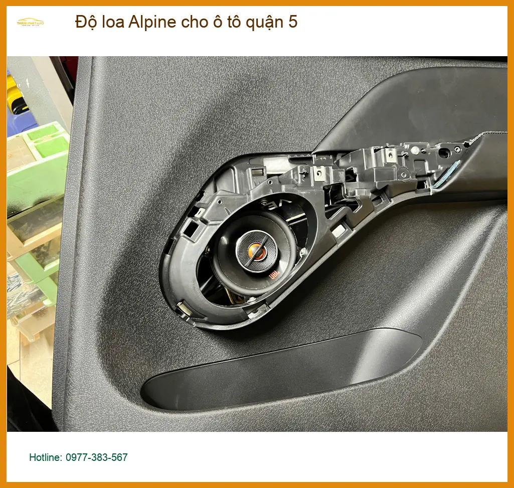 Cửa Hàng Độ Loa Ô Tô loa Alpine cho ô tô quận 5 - Nâng Cấp Chính Hãng
