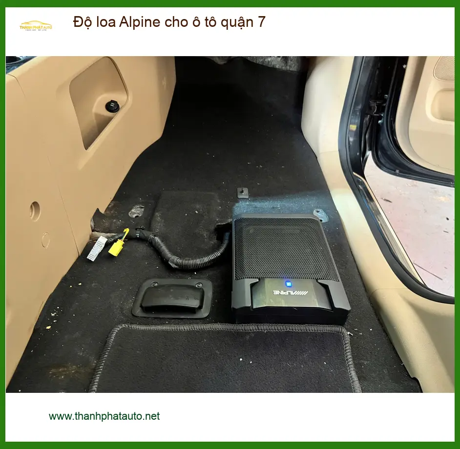 Trung Tâm Độ Loa Ô Tô loa Alpine cho ô tô quận 7 - Nâng Cấp Chính Hãng ảnh thực tế 2