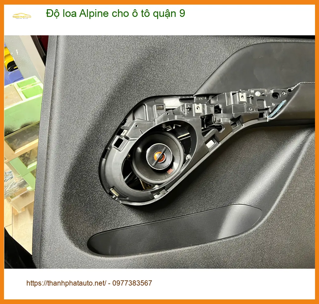 Trung Tâm Độ Loa Ô Tô loa Alpine cho ô tô quận 9 - Nâng Cấp Chính Hãng ảnh thực tế 3