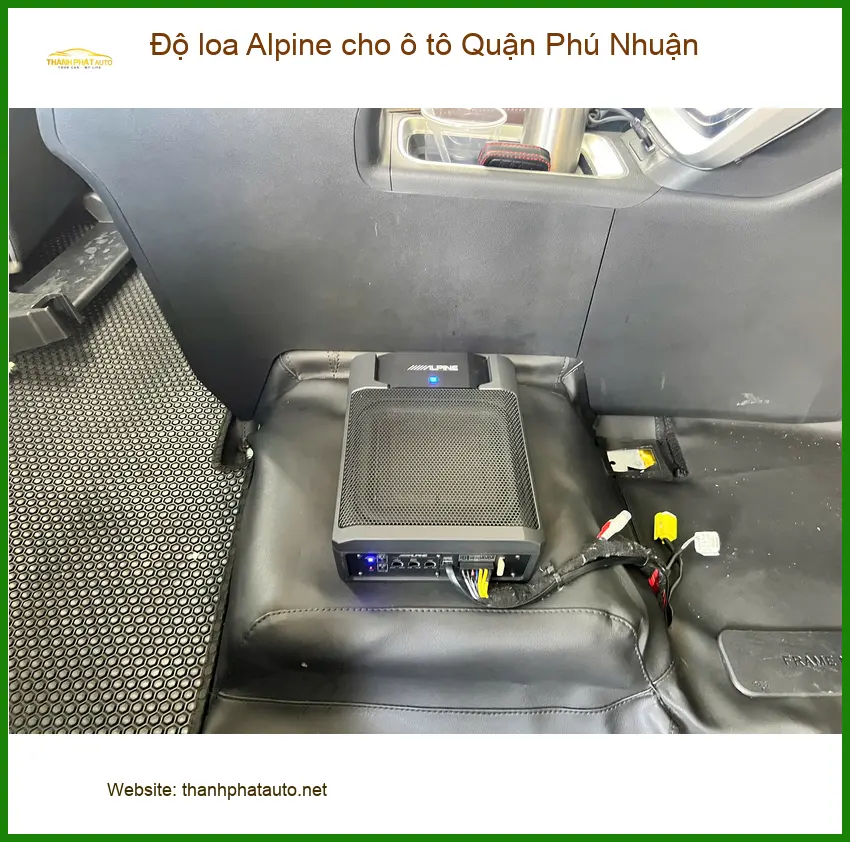 Nơi Độ Loa Ô Tô loa Alpine cho ô tô Quận Phú Nhuận - Giá Tốt TPHCM