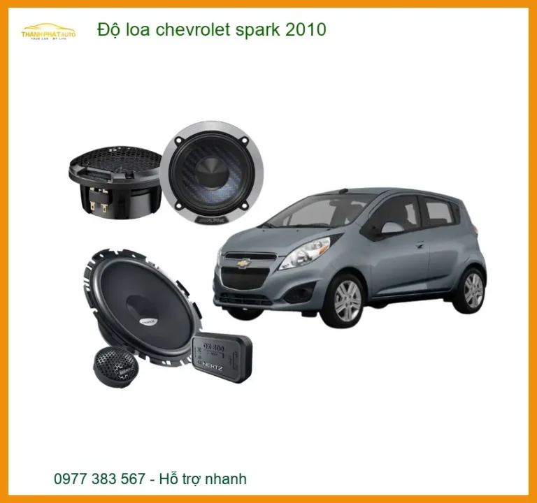 Độ loa Chevrolet Spark 2010 - Đơn Vị Thi Công Âm Thanh Cao Cấp TPHCM
