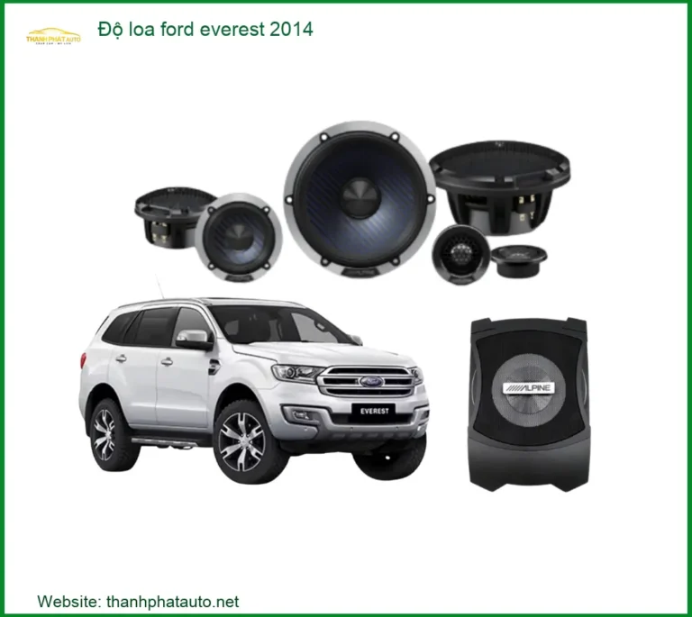 Nâng Cấp Âm Thanh Độ Loa Ford Everest 2014 - Trung Tâm Gắn Độ Loa Ô Tô Uy Tín TPHCM