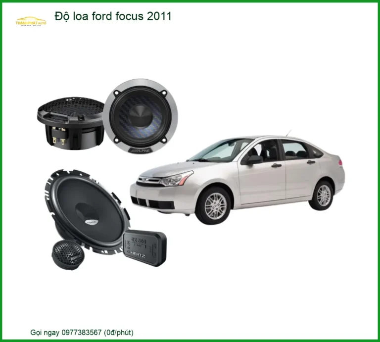 Độ Loa Sub Gầm Ghế Ford Focus 2011 - Nơi Nâng Cấp Giá Tốt TPHCM