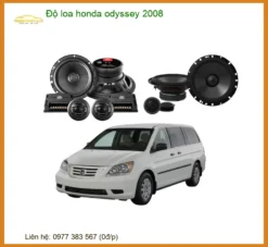 Độ Loa Honda Odyssey 2008 - Trung Tâm Độ Loa Ô Tô Giá Tốt TPHCM