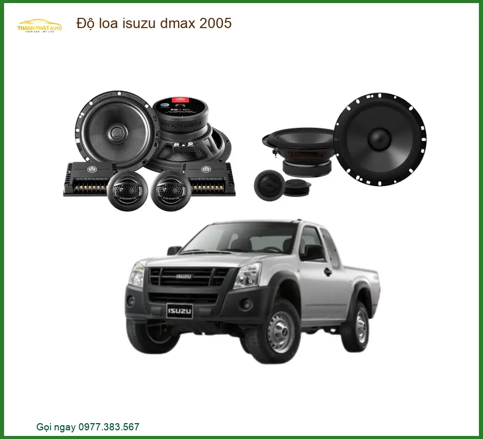 Độ loa Isuzu Dmax 2005 - Nơi Độ Loa Uy Tín TPHCM
