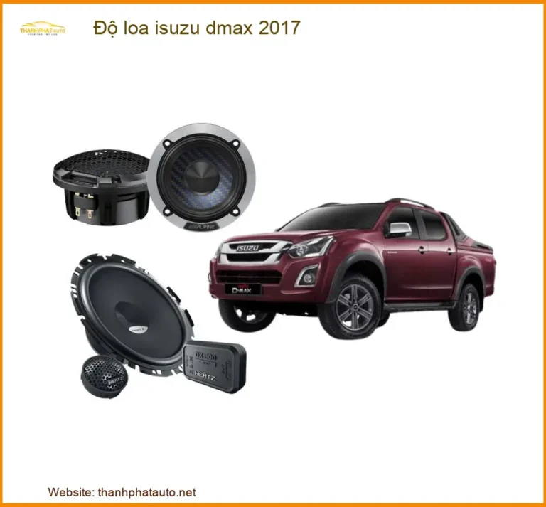 Độ Loa Xe Isuzu Dmax 2017 - Trung Tâm Nâng Cấp Âm Thanh Chính Hãng TPHCM